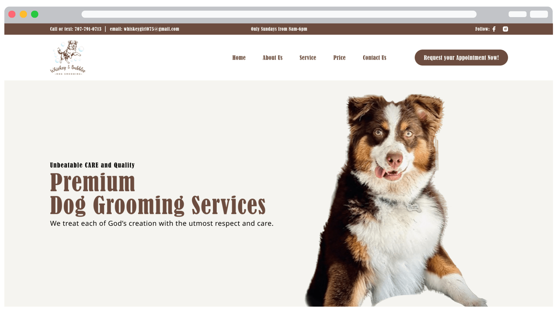 Whiskey & Bubble (Pet Grooming)
